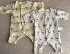 ユニクロ プーさん ロンパース セット 60サイズ