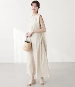 natural couture 骨ストワンピース