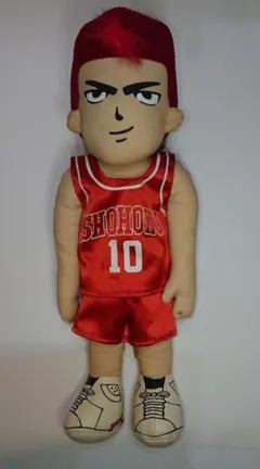 当時物 バンダイ SLAM DUNK 桜木花道 ぬいぐるみ スラムダンク