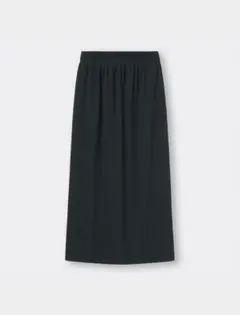 リブナロースリットロングスカート