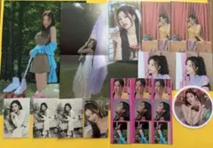 【TWICE サナ】トレカ ポスター ポストカード シール:まとめ売り