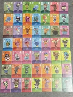 あつまれ どうぶつの森 amiibo カード 70枚セット 住民