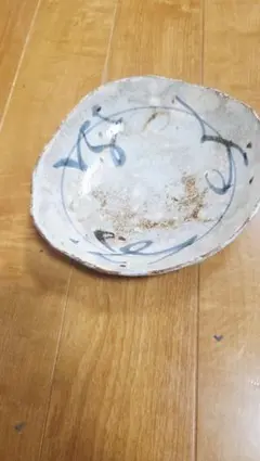 作家もの　陶芸 皿 染付 陶器