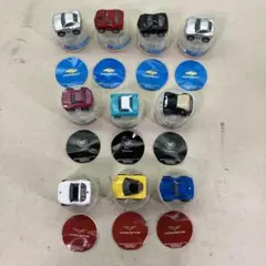 憧れの名車コレクション　プルバックカー　10個セット　ミニカー　ケース付き