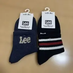 Lee ソックス ２足セット　23-25cm 新品未使用