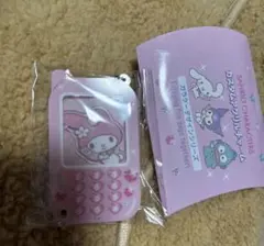 サンリオ シークレットカスタムアクリルチャームガラケー マイメロディ