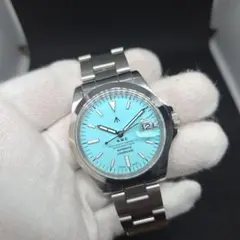N.W.C. NAVAL WATCH COMPANY 自動巻き 本体　ターコイズのサムネイル
