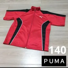 【早い者勝ち】プーマ　半袖　ジャージ　赤　140