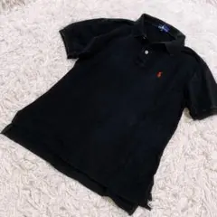 RALPH LAUREN レディースポロシャツ ブラック Mサイズ