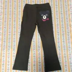 ミキハウスダブルビー バックプリントロングパンツ 110