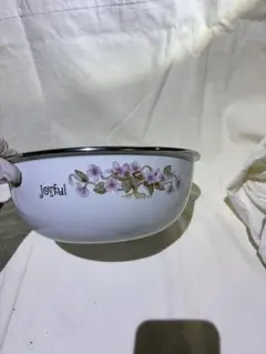 昭和レトロ ホーローボウル3点セット 箱付