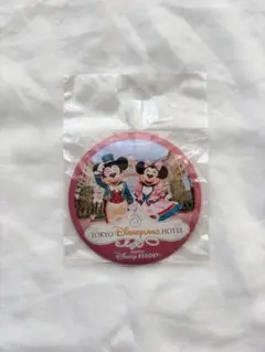 ディズニーランドホテル　缶バッジ