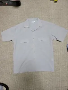 GLOBAL WORK 半袖シャツ Lサイズ ライトグレー