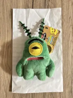 海外 限定 希少 ファグラー スポンジボブ プランクトン チャーム キーホルダー