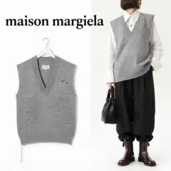 Maison Margiela ニットベスト サイドオープン タバード M Maison Margiela ニットベスト サイドオープン タバード M - メルカリ