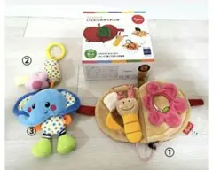 美品✴️ボーネルンド　手あそび絵本 いもむしのかくれんぼ、ミキハウス他
