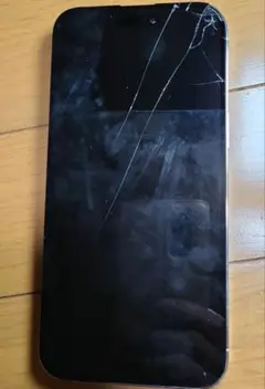 ジャンク品　Apple iPhone 14 ProMax 画面ひびあり
