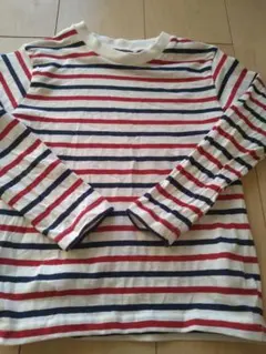 ストライプ 長袖カットソー