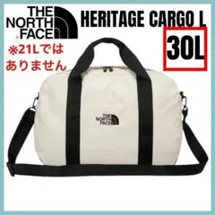ノースフェイスHERITAGE CARGO L ホワイト ボストンバック 30L - メルカリ