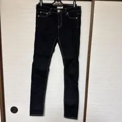 GYDA ブラック スキニーパンツ Lサイズ