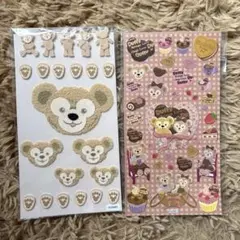 ダッフィー 立体シール 2シートセット