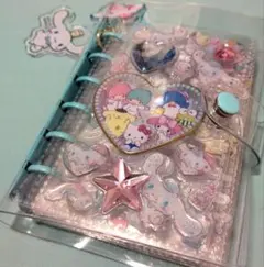 N*L様 シール帳　完成品　シナモンロール