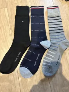 TOMMY トミーヒルフィガー 24-26cm ビジネスソックス 抗菌防臭