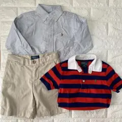 ラルフローレン　ポロシャツ3T/95 パンツ4T/100 シャツ 3T/95