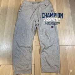 Champion チャンピオン スウェットパンツ グレー Mサイズ Cロゴ 刺繍