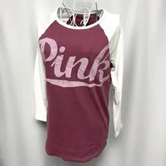PINK Victoria's Secret ラグラン 七分袖 Tシャツ