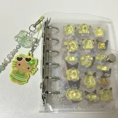 ち*お様 【匿名発送】シール帳　完成品　おすそ分け　　A7サイズ　クリア　ボンボ