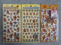 ボンボンドロップシール、プチドロ　プーさん