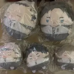 ハイキュー‼︎くじメイトぬいくじ梟谷セット　木兎光太郎　赤葦京治　木葉秋紀