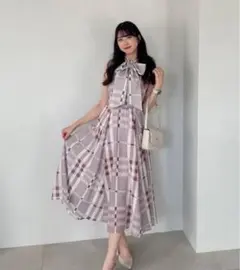 anmille バストフリルティアードOP アンミール ワンピース チェック zz-ANE-406_242-1.jpg?1744335040