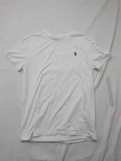▲ポロ ラルフローレン　クルーネックTシャツ ホワイト系 メンズ S
