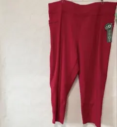 RAG Plus 赤 3X ボトムス スポーツウェア 大きいサイズ