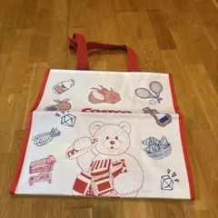 新品　COSTCO コストコ　イラスト入りショップバッグ　クマ　非売品のサムネイル