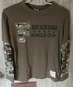 長袖Tシャツ160 白150cm2枚セット