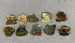 ユニバーサル・スタジオ・ジャパン ピンバッジセット-2周年記念-