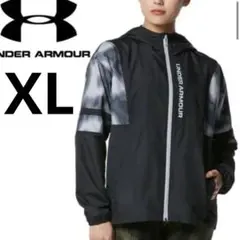 UNDER ARMOUR ウィンドブレーカー ブラック　storm XL