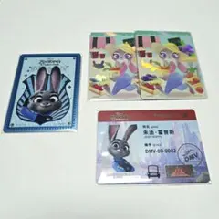 上海ディズニー ズートピア コレクションカード