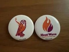 HeatWave Superfly ArenaTour2023缶バッジ2個セット