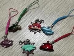 海物語　キーホルダー　ストラップセット