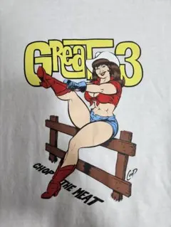 【✨未使用新品　レア✨】GREAT 3 Tシャツ イラストプリント　S
