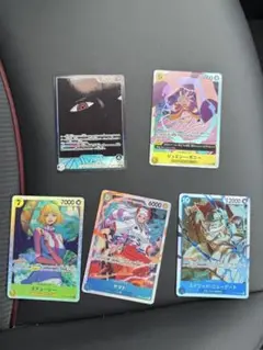 ワンピース カードゲーム トレーディングカードセット 5枚セット