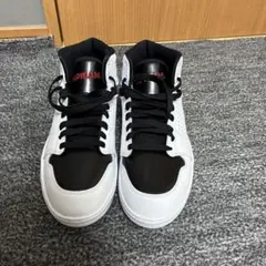 NIKE JORDAN スニーカー ホワイト ブラックのサムネイル