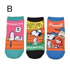 スヌーピーソックス3Pセット