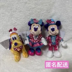 ディズニー　ミニー　パルパルーザ　ファンダーランド　ぬいぐるみバッジ