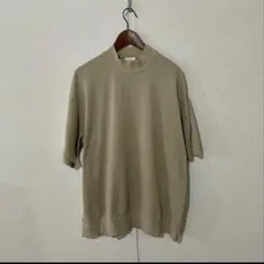 ATELIER BÉTON / SOFT PILE MOCK NECK TEE