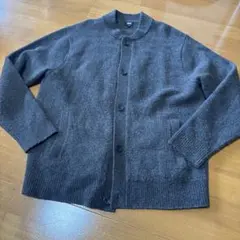 UNIQLO ダークブラウン カーディガン Mサイズ